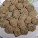 땅콩 호박과 쑥넣고 인절미 이미지