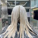 (주)자람디자인 | 강남 논현역 뿌리탈색부터 탈색염색까지 어두운 핑크베이지 완성 후기