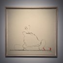 <헬로우 드로잉 센터> 결과물 전시회 | 연기자로 예술 활동을 하고 있는 백현진 작가의 장지 페인팅, 드로잉, 비디오 근작을 볼 수 있는 전시