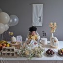 가온해 | 셀프백일상 촬영 &#39;가온해테이블&#39; 다알리아 컨셉 후기