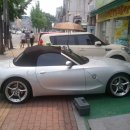 금일, 작업한 BMW Z4 길게 깨진 유리복원 이미지