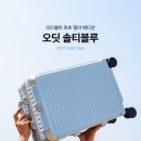 29 | 금고형 캐리어 리드볼트 오딧 솔티블루 20인치 내돈내산후기(29인치 비교)