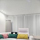 쌍용세탁 | 오창 쌍용스윗닷홈 예가 커튼 블라인드 시공후기 올리모델링 아파트 베이지 헤비쉬폰&amp;형상기억 커튼