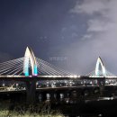 팔달대교 야경 이미지