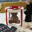 해피몰 | 우나스 UNAS 해피베어케이크 두번째 후기 크리스마스 잠실롯데몰 매장 픽업