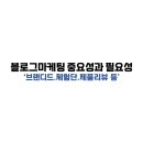 에스이오마케팅 | 블로그마케팅 중요성과 필요성 '아직 늦지 않았다'