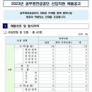 2023년 공무원연금공단 신입직원 채용 공고(~4/7) 이미지