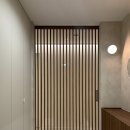 광교오드카운티(아) | 광교 오드카운티 45평 A타입 인테리어 : 월넛 포인트가 살아 있는 웜 미니멀 공간