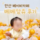 안산 베이비카페 베베앙쥬 후기｜아기랑 1시간 알차게 놀고 온 곳