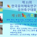 2024 21c한국유아체육연구원배 유아축구대회 및 21c키즈올림픽 개최 이미지