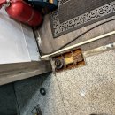 꼭지미용실 | 미용실 삐걱대는 유리문 힌지 교체 현관문 h바 수리