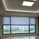 유성구 상대동 도안신도시 트리풀시티9단지 커튼 블라인드 시공후기!