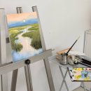 그림이 풍경이 되는 유화 | 노원화실 1:1 성인취미미술 누구나의미술 유화 수강 4주 리뷰