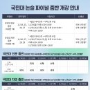 2026학년도 국민대 논술 파이널 실시간 줌 안내 이미지