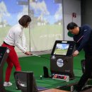 골드스크린 골프연습장 이미지