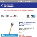 [BBB] Dyson V8 Absolute 359.99 (신규 20퍼 적용) 이미지