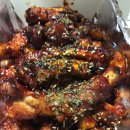 쪽갈비에 미치닭 이미지