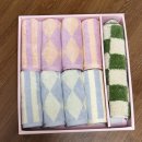 올타이어X럭키공구박스 | [리뷰] 앳센셜x드엘리사 :: 파스텔 스트라이프 타월 크리스마스에디션