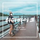 미니벨로 위미바이크 모델8 그린&amp;블랙, 커플자전거 후기