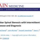 A Review of Lumbar Spinal Stenosis with Intermittent Neurogenic Claudicatio 이미지