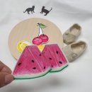 수분가득 수채화 이미지