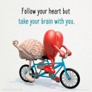 Follow your heart, but take your brain with you. 이미지
