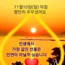 ♡11월10일 일요일 카톡인사! 이미지