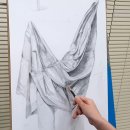 연필드로잉 소묘(기초다지기) | 논현 취미미술, 도도한화실에서 정물소묘 &#34;천 그리기&#34;로 기초 다지기