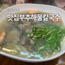 큰손부추해물칼국수 | 신탄진 칼국수 맛집 맛집부추해물칼국수 푸짐한 양 후기