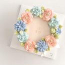 면목동-233 | 광진구 중곡동 아빠 환갑 떡 케이크 후기｜꽃이 핀 자리에서 만족했던 선택🩵🎂