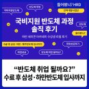 지식인력개발형태 | 국비지원 반도체 과정 솔직 후기｜하만 세미콘 아카데미 수강생 리얼 후기
