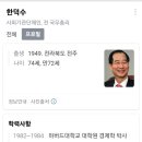 한덕수 프로필에 대해 아라보자 이미지