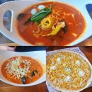 동남건재 | [천안] 신부동 짬뽕 맛집 니뽕내뽕 | 엄청 매운 짬뽕과 고소한 콘치즈 피자 조합
