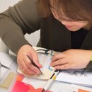 (주)아르트란 | 경기 광주 글라스아트 취미 탁상시계 만들기