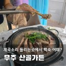 살아생전꼭가봐야하는산골독채펜션가든 | 무주 계곡 옆 토종닭백숙 맛집 찾는다면?ㅣ 살아생전 꼭 가봐야 하는 산골가든