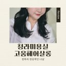 청라미용실 1인 헤어샵 고움헤어살롱에서 레이어드C컬 후기