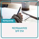 백전백승MS학원 이미지