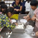 태룡초등학교 | 태룡초등학교 전교생들이 한가위 음식 만들기