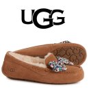 앤슬리 체커 보우 슬리퍼 (여성) - 체스넛 ▶ UGG Ansley Checker Bow Slippers 이미지