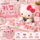 세븐일레븐 백석복지점 | 🎀 세븐일레븐 헬로키티 보냉백 + 키티음료 + 키캡키링 실물 후기!💗
