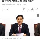 김기현 "이재명 일장훈계에 큰절로 충성맹세‥'원내노비' 모습 처량" 이미지