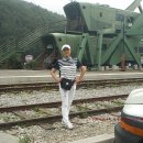 백석폭포 앞 이미지