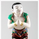 평창 상원사 문수전 목조동자상(3구) 네이버블로그