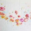 원단에 그리는 꽃그림(천아트) 이미지