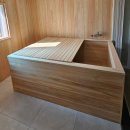 덕산면031 | 충남 예산군 덕산면 덕산교회에 설치한 히노끼욕조 침례탕 입니다