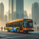 청도버스 이미지