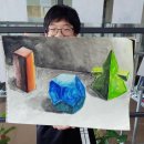 기초소묘 및 수채화 이미지