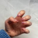 [루원시티네일] 네일글로우 글리터 그라데이션 후기