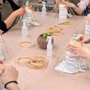 라탄공예 무드등 만들기 이미지