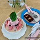 (주)트립에이드 | 진주여행 진주성 근처 수박빙수 맛집 우리의정원 방문후기 - 감성카페 진주 데이트코스 추천!